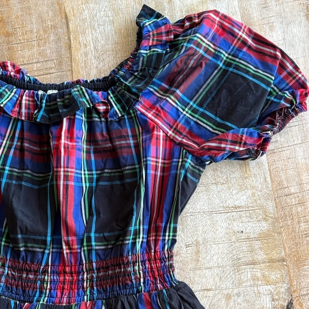 Crewcuts Holiday Plaid Dress size 10